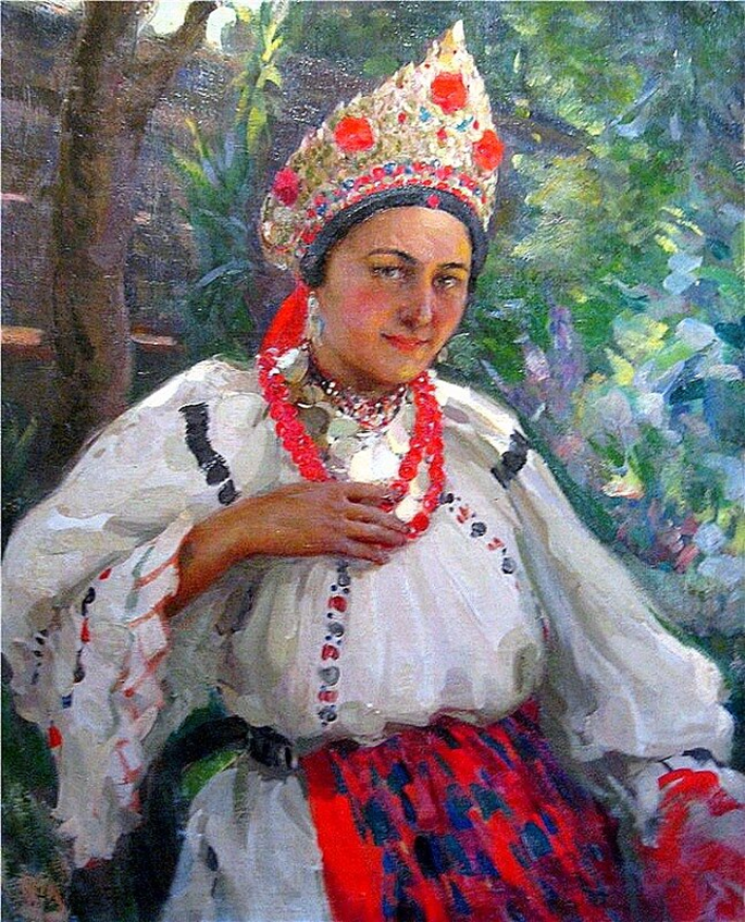 Русское женское 18. Харитонов Николай Васильевич (1880-1944)..