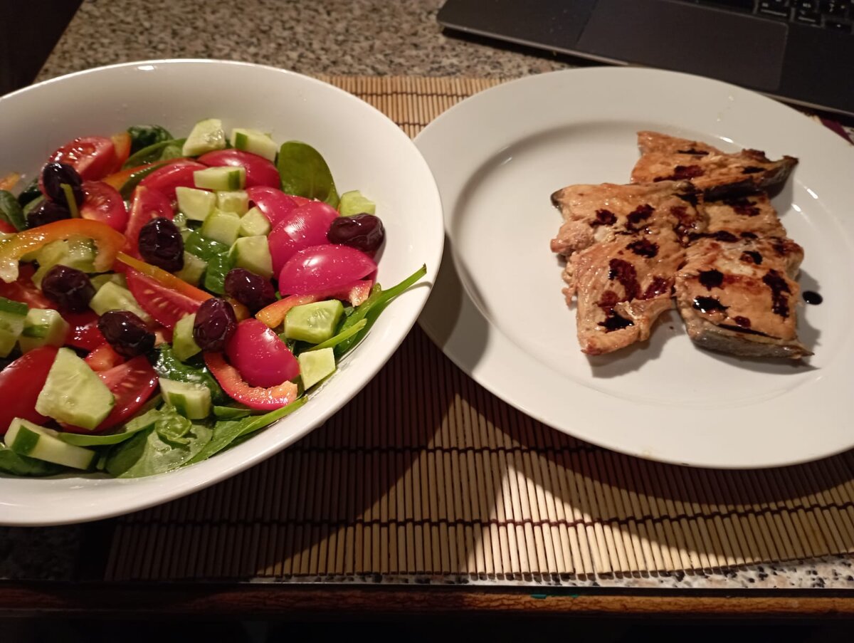 Мой скромный новогодний ужин. 