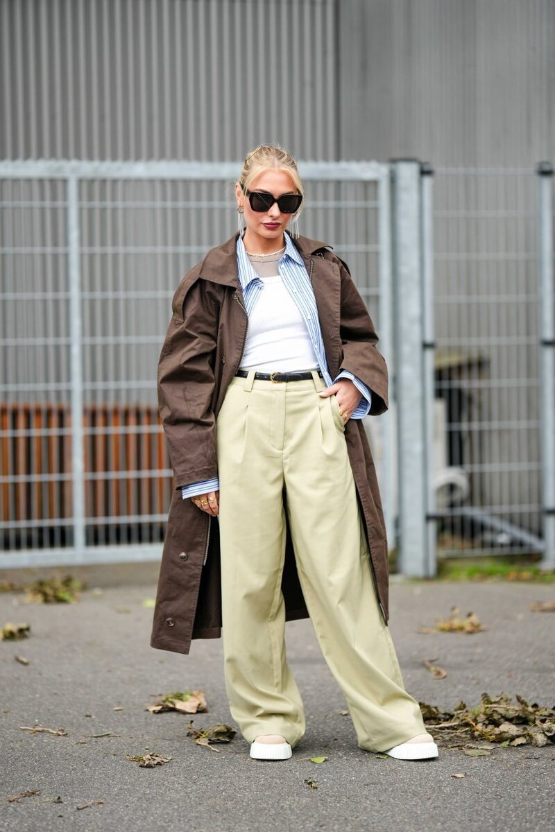 Широкие брюки – модный тренд 2024! 5 формул стилизации для максимально комфортного образа