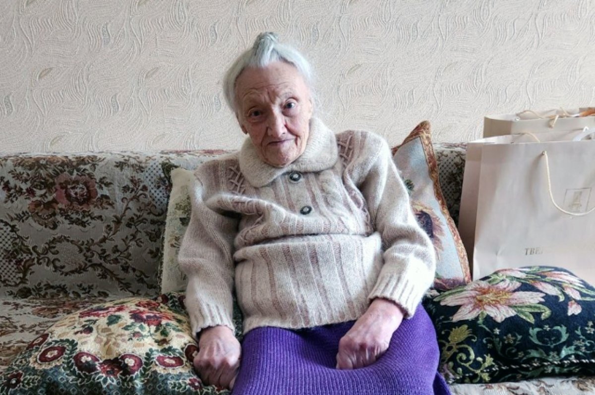    В Тверской области 101-летие отмечает ветеран ВОВ Евгения Пастухова