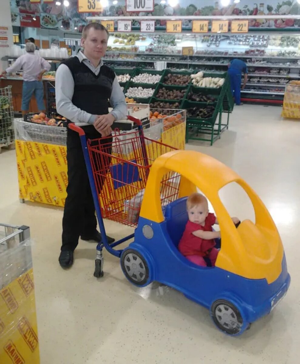 Как раз после сделки.Муж молодой и худенький )))