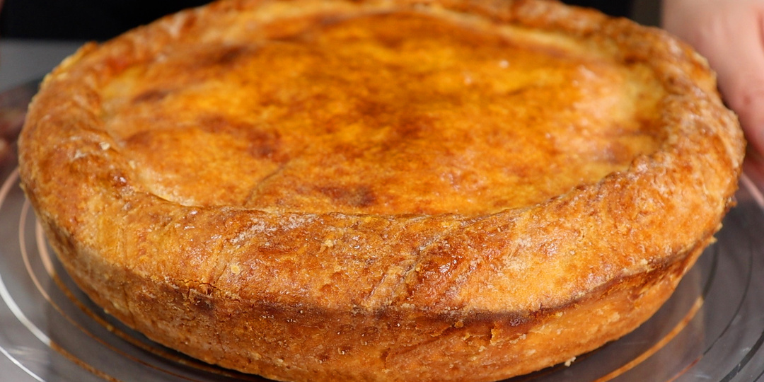 Пеку бездрожжевой пирог с мясом и капустой - тесто делаю за 5 минут (можно хранить в холодильнике несколько дней)