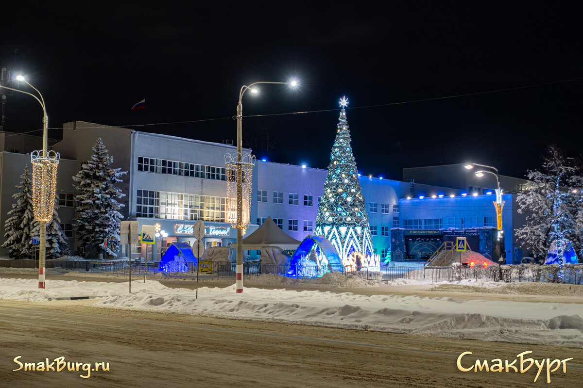 Центральная площадь города Дзержинска во всей красе!