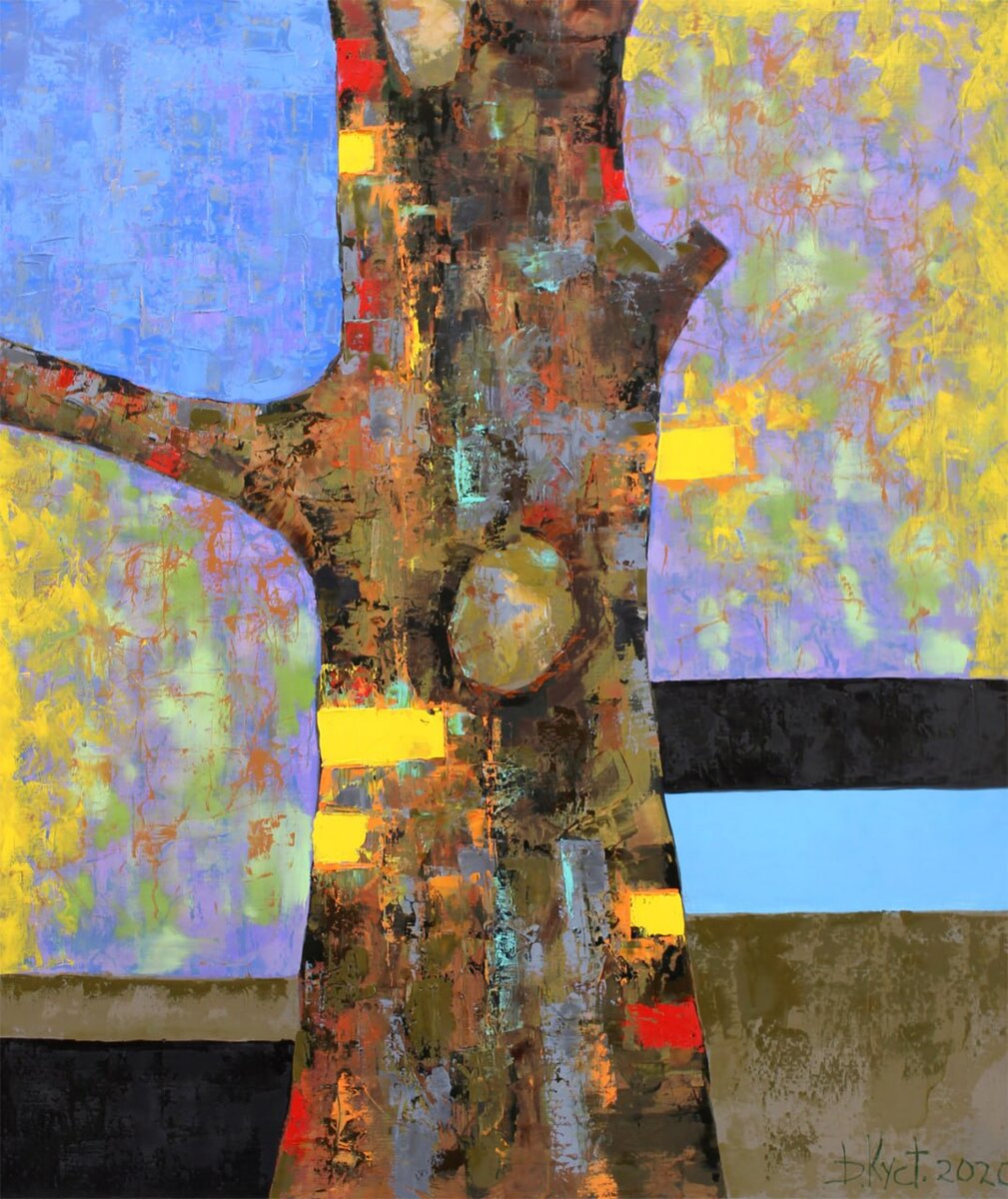 Дмитрий Кустанович "Весна пришла", 130x110 см, 2020