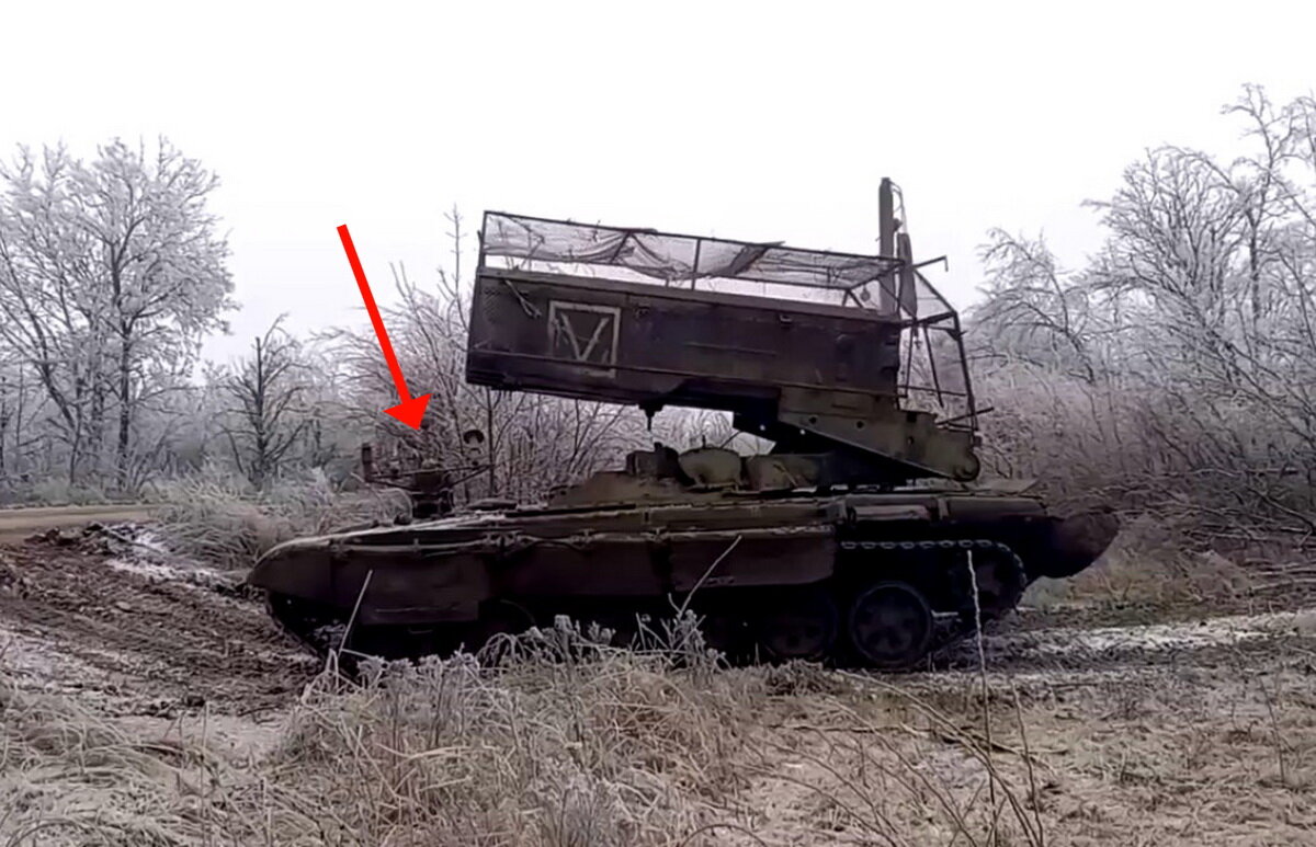 ТОС-1 "Солнцепек" с комплексом РЭБ "Лесочек"