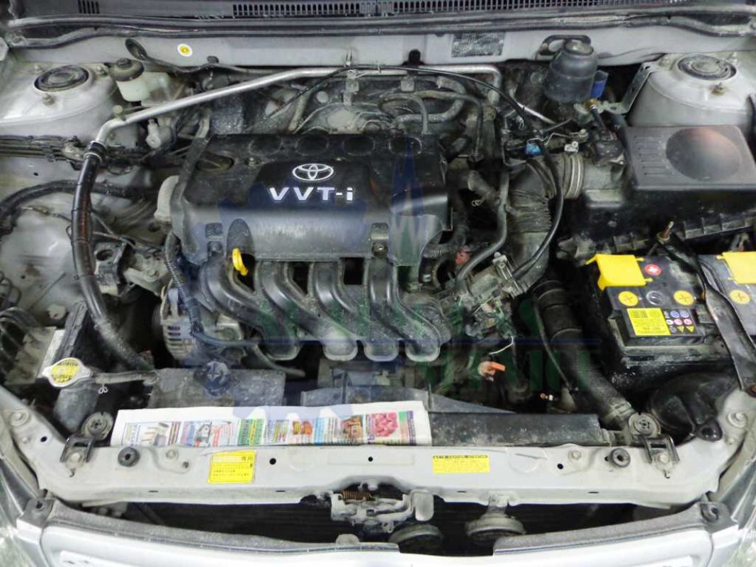 Двигатель 1nz-fe под капотом Corolla 120