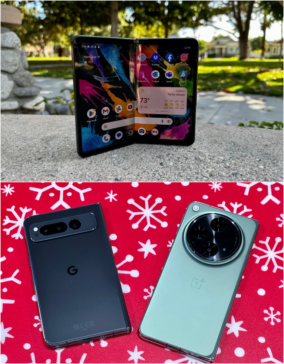 "Google Pixel Fold есть за что любить. Благодаря удобному дизайну, отличным дисплеям и фантастическим камерам это настоящий соперник в гонке складных устройств".