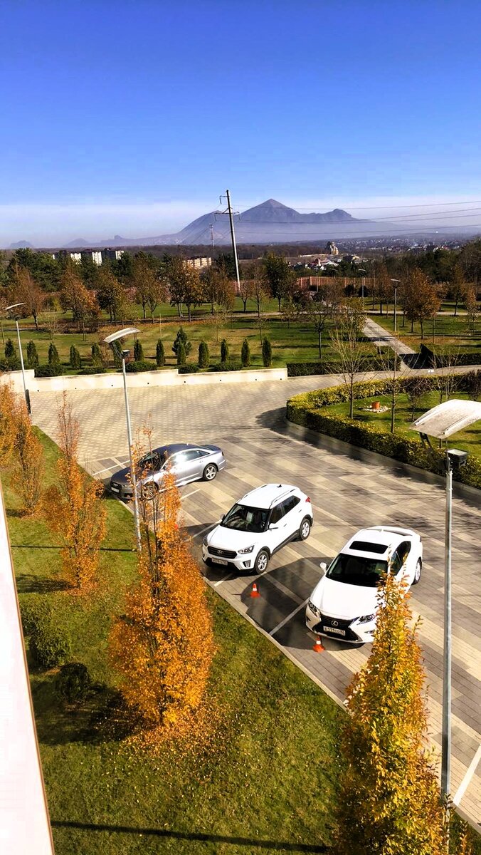 Вид из окна номера