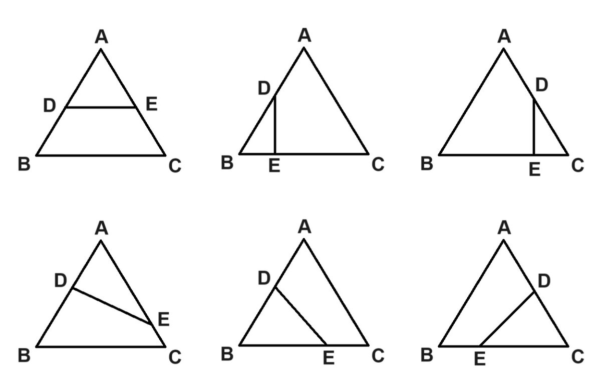 Основные варианты решения задачи