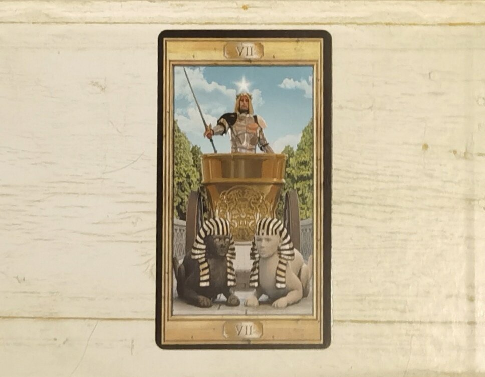 Аркан VII "Колесница". "Таро Универсальный ключ".
