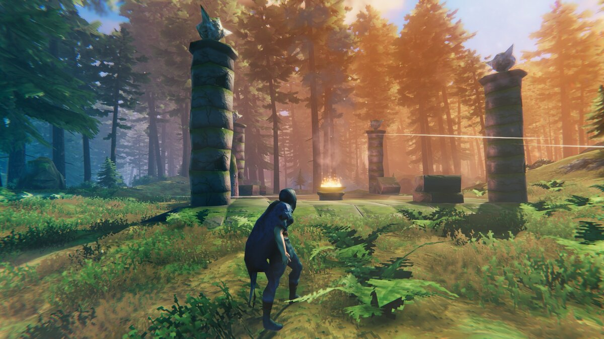 Алтарь Древнего. Скриншот из игры Valheim