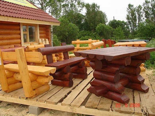 Как сделать деревянную скамейку или лавку