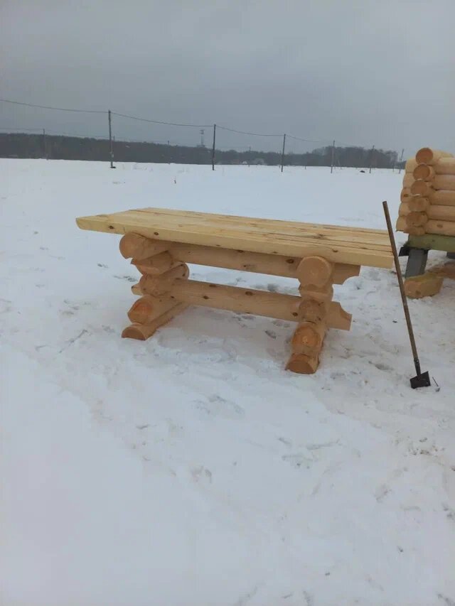 Столы и лавочки