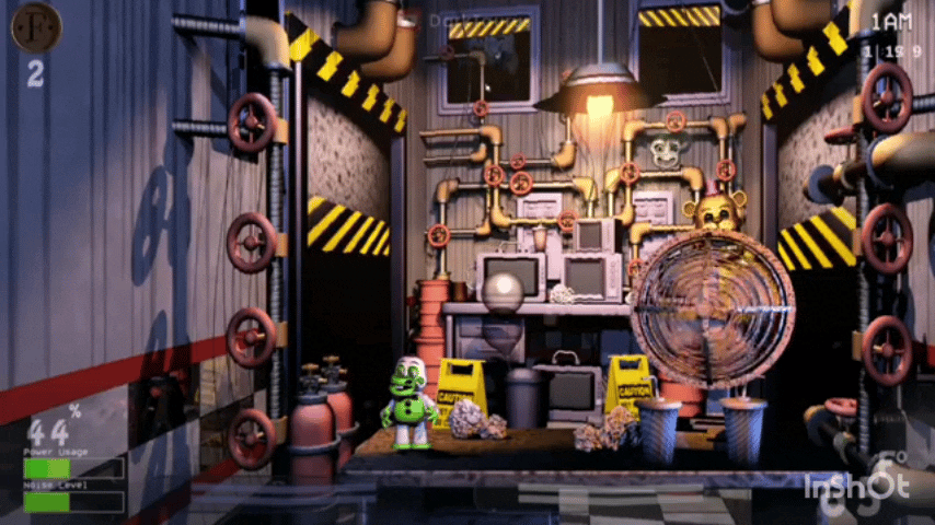 Скример Кошмарного Молтен Фредди 