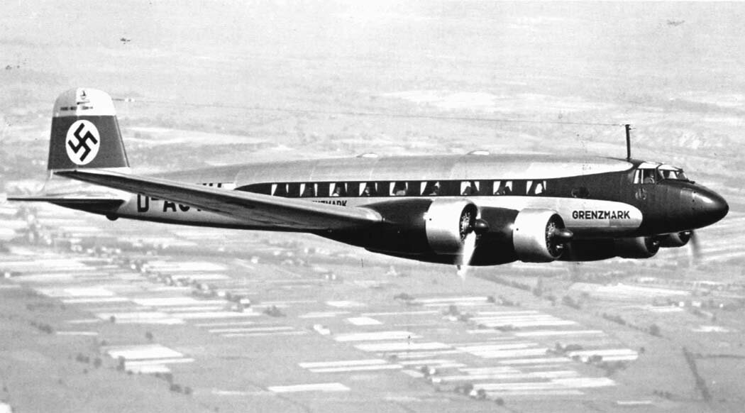 Самолет Адольфа Гитлера Focke-Wulf Fw 200 Condor.