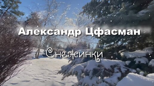 Александр Цфасман. Снежинки, зимняя музыка для души