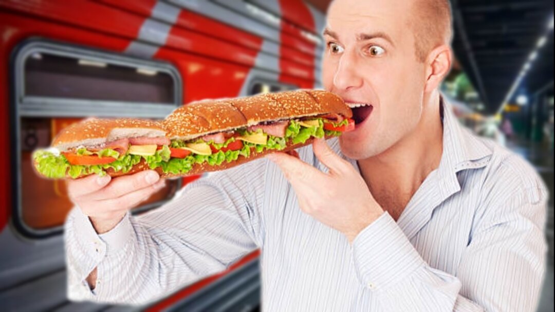 дорожный бутерброд :)