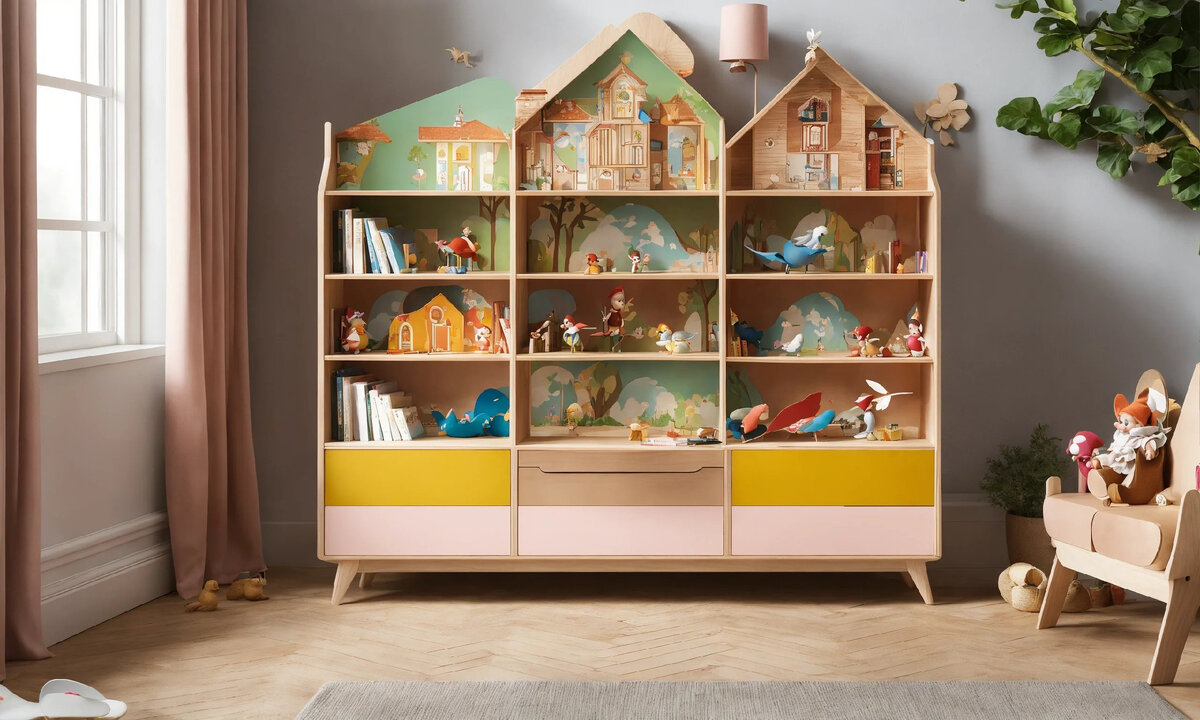 Мебель в детскую из фанеры