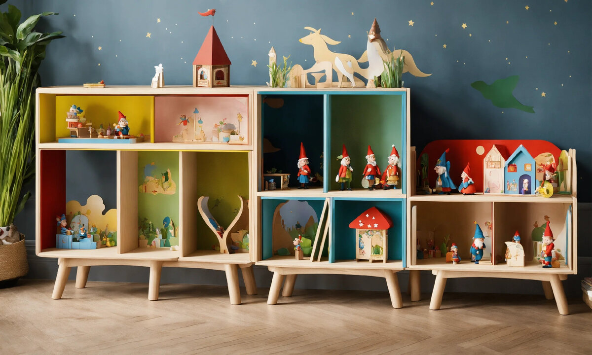 Мебель в детскую из фанеры