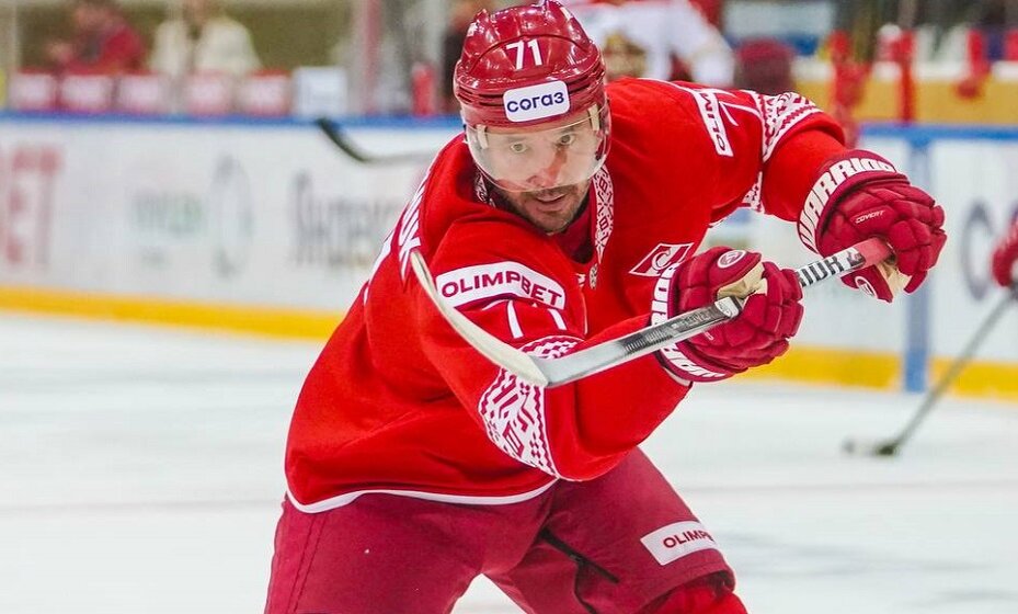    Илья Ковальчук вернулся и "Спартак" попал в кризис. Фото: тг-канал ХК "Спартак"