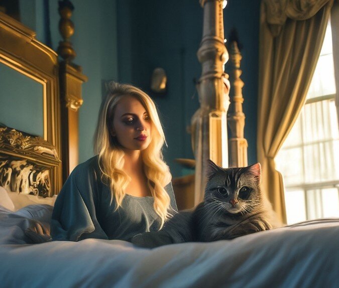 автор изображения в нейросети я. Немного серенько вышло, но интересненько