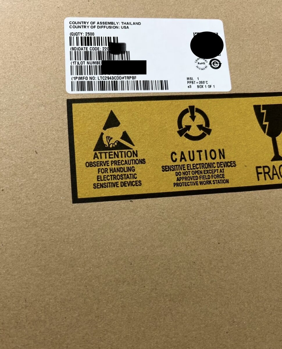 ANALOG DEVICES Series LTC2943CDD#TRPBF