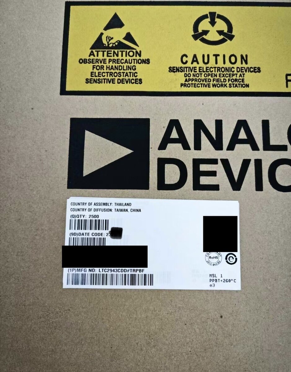 ANALOG DEVICES Series LTC2943CDD#TRPBF