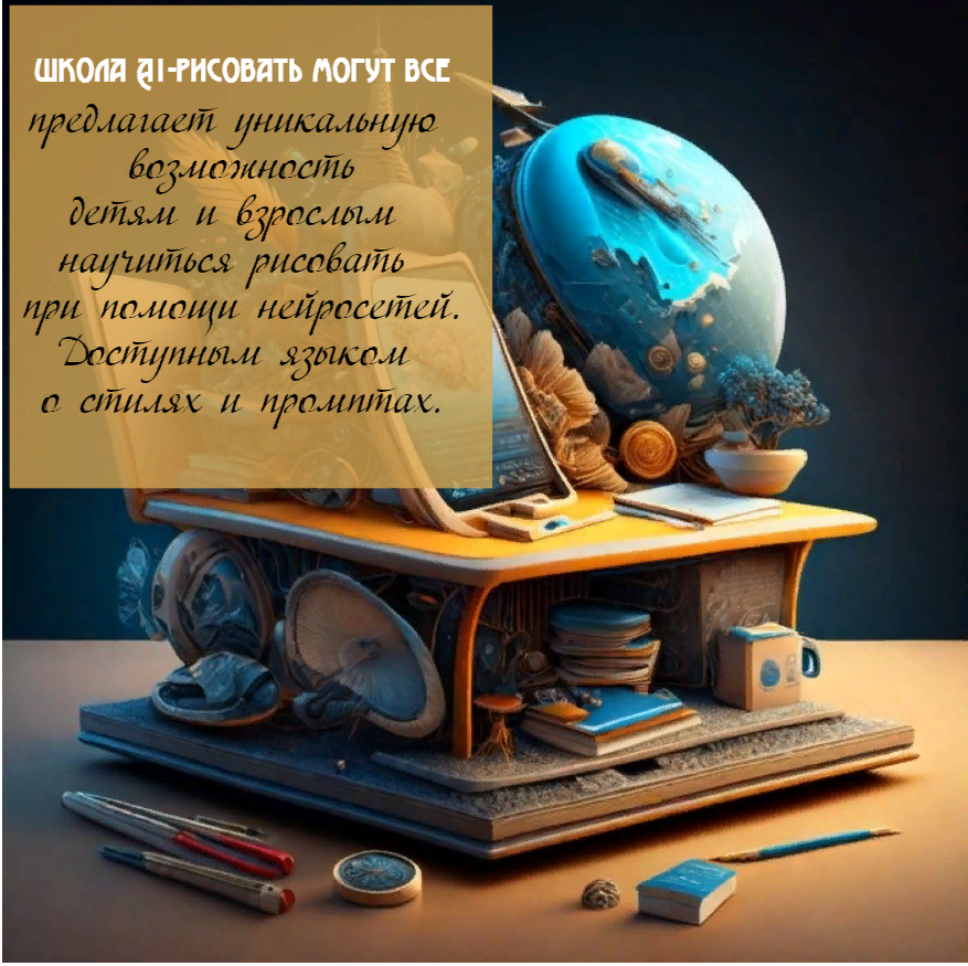 Школа Ai-рисовать могут все