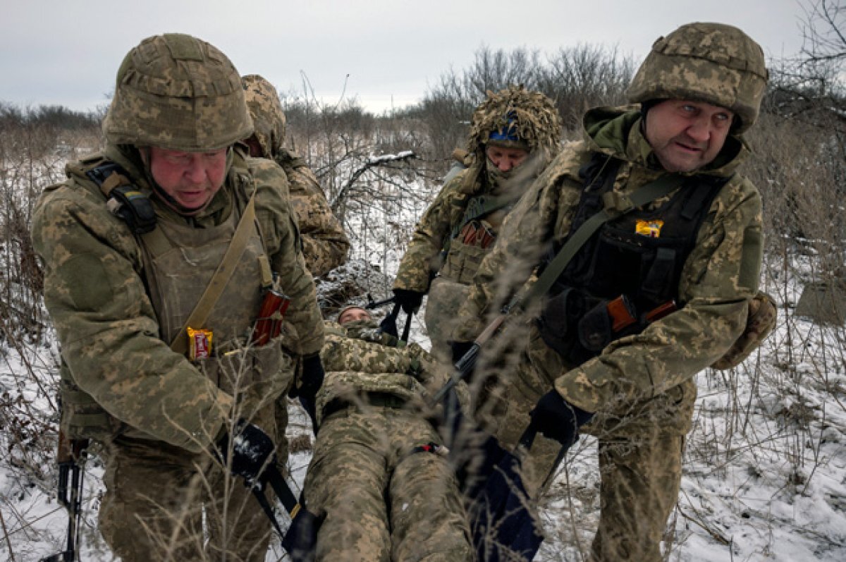    Возрастные украинские «новобранцы».
