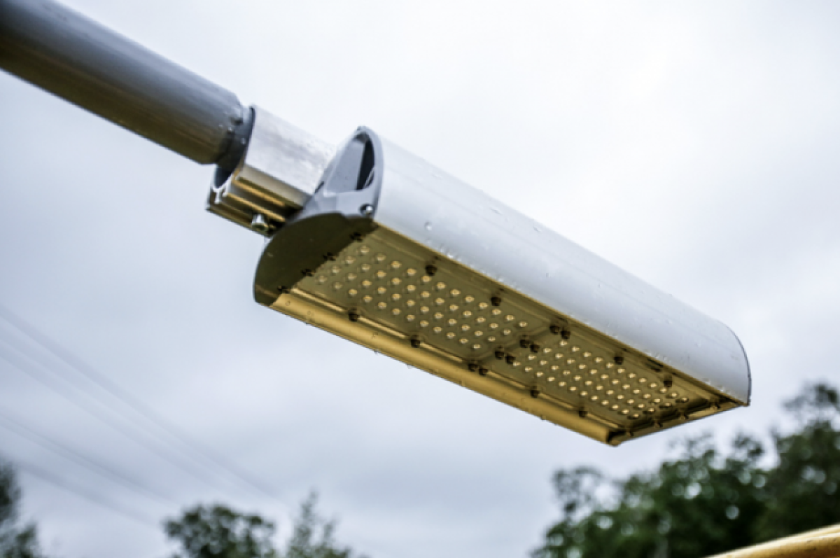    Около 80 новых светильников установили в Приокском районе