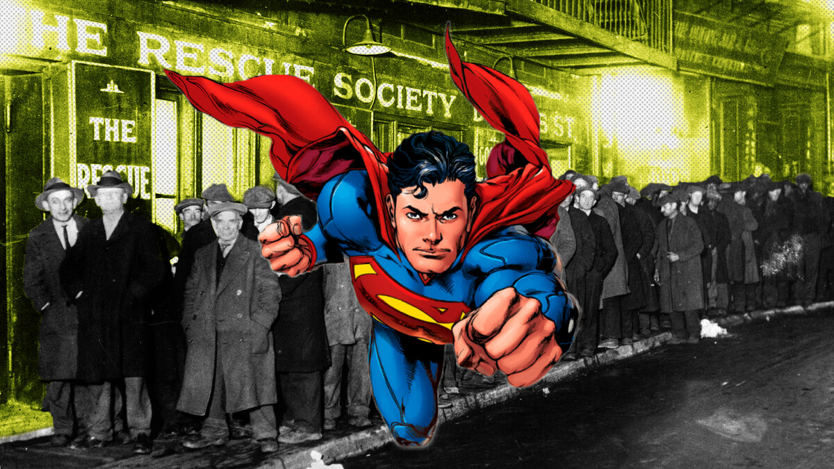 Супермен — надежда во время великой депрессии