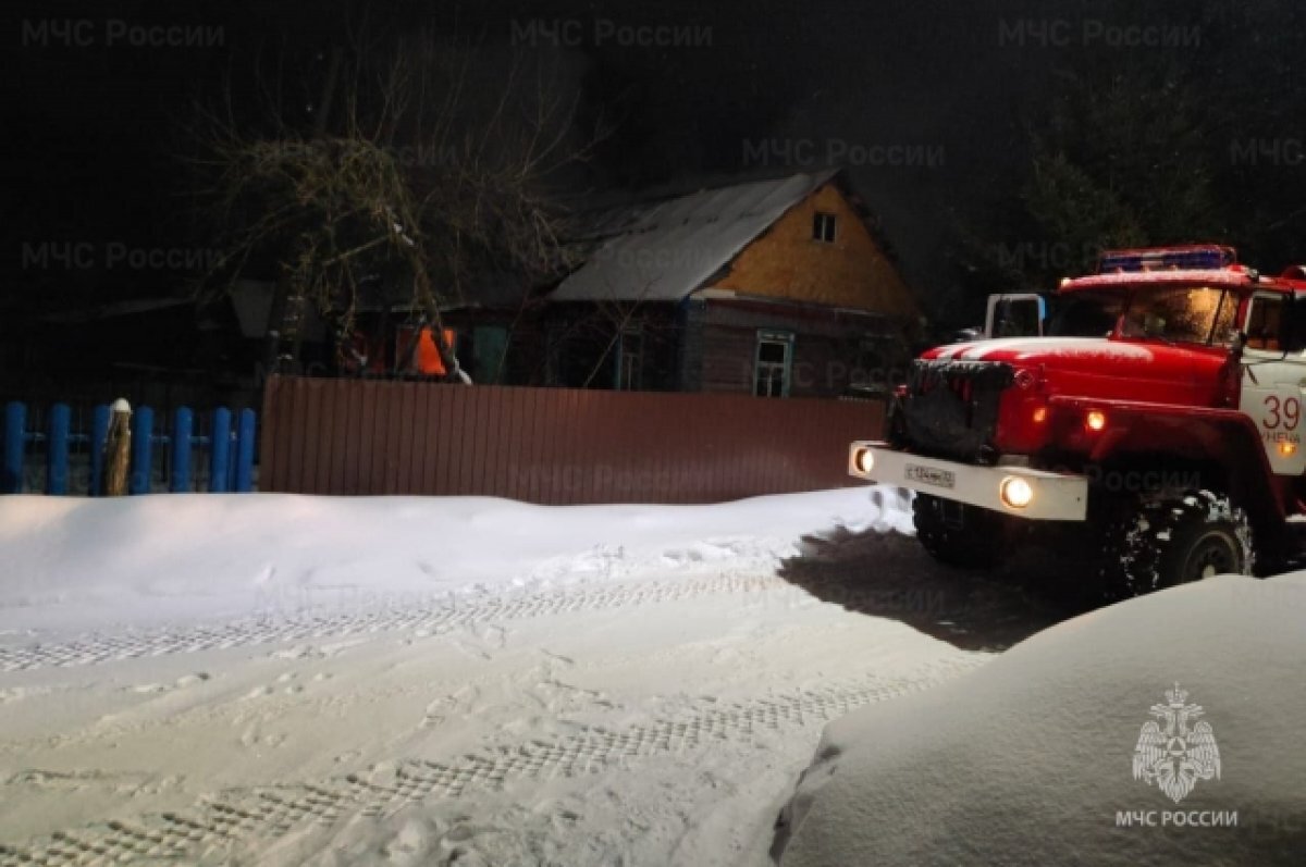   Ночной пожар в брянской Унече унёс жизни трёх человек