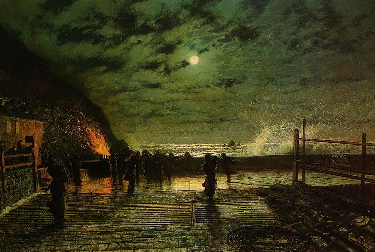 Автор картины ночью. Джон Эткинсон Гримшоу (John Atkinson Grimshaw), (1836-1893). Гримшоу Джон Аткинсон картины. Художник Аткинсон Гримшоу. Картины Джона Эткинсона Гримшоу.