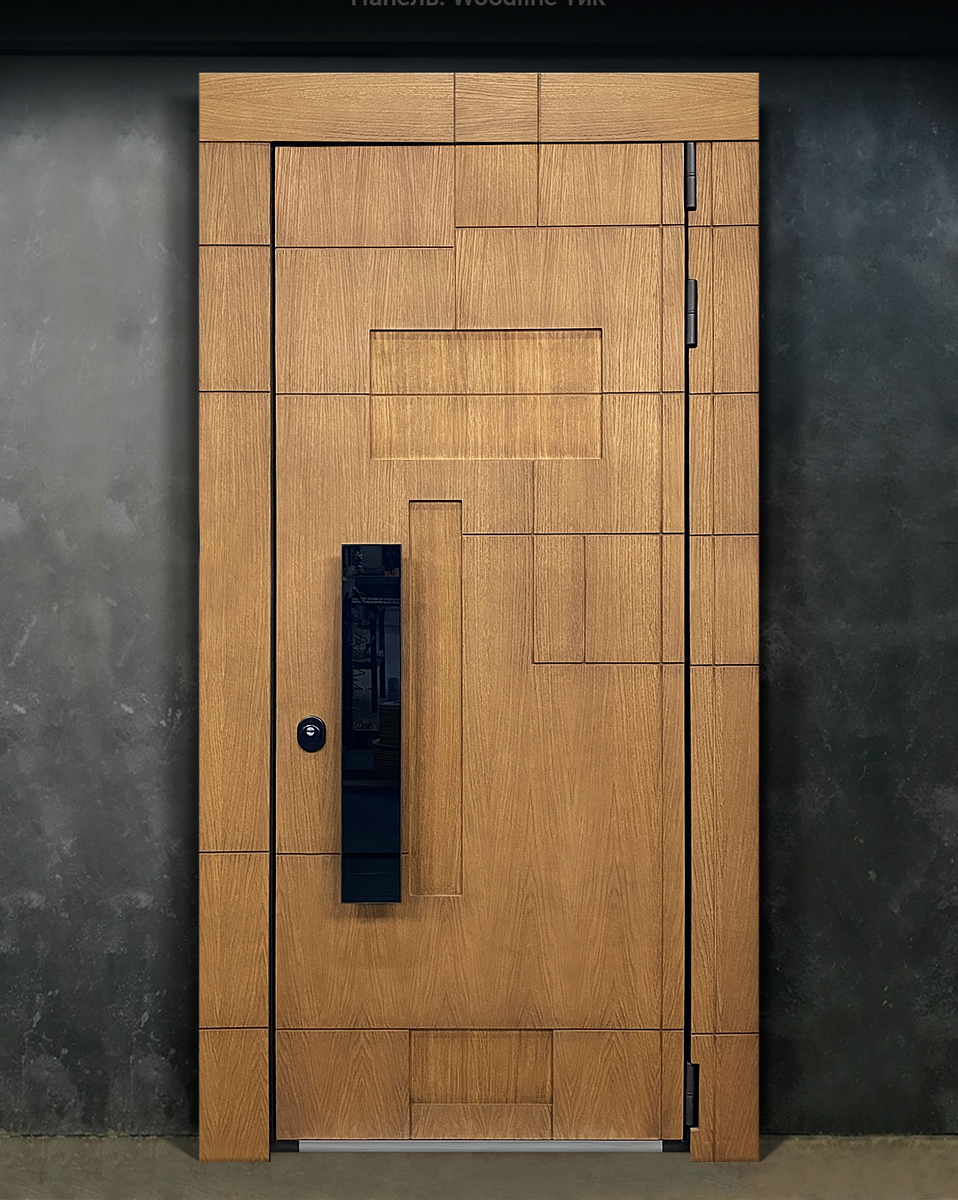 Дверь Portalle с декоративной фрезеровкой.