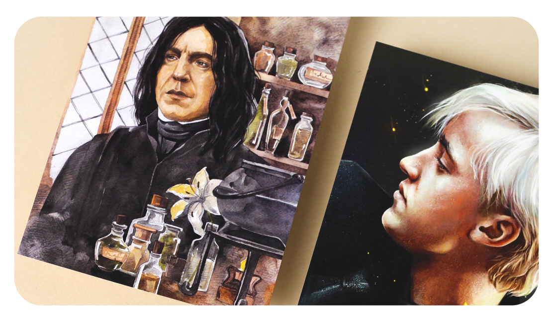 Открытки на мелованном картоне 300 г