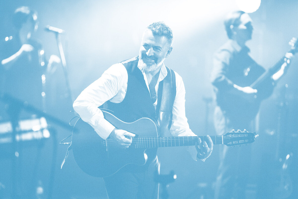       Леонид Агутин во время выступления Фото: Максим Никитин