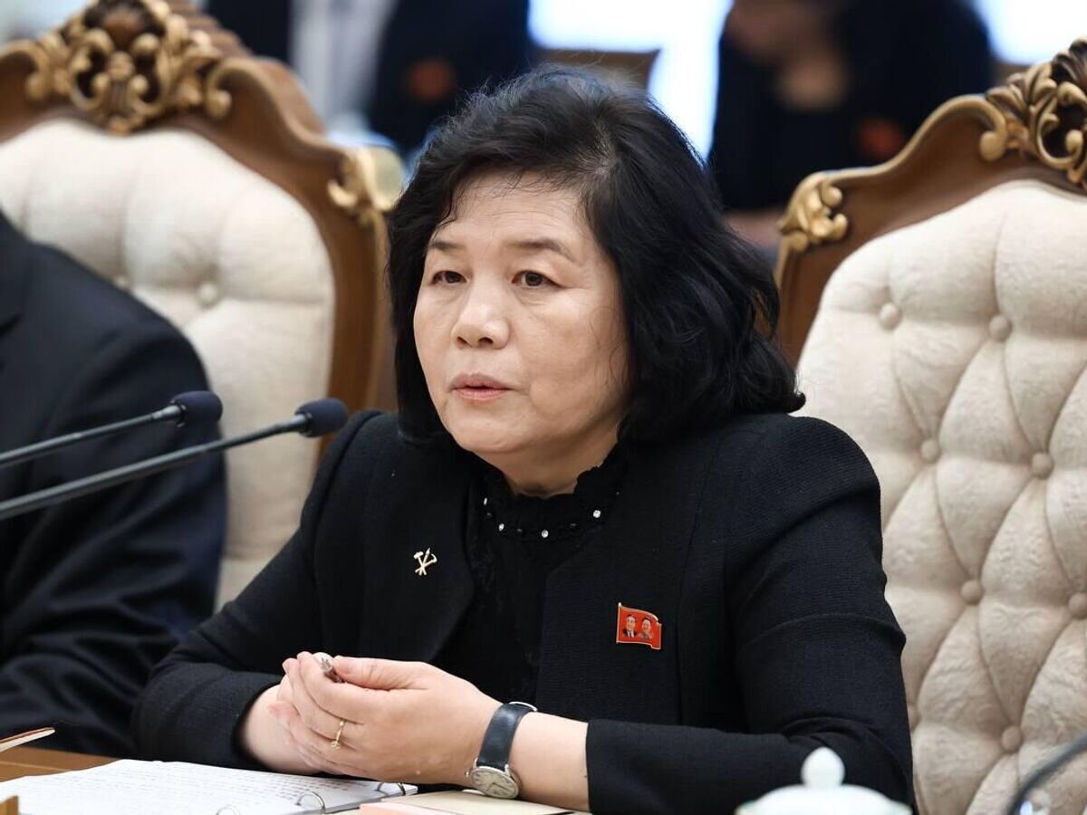    Глава МИД КНДР Цой Сон Хи© РИА Новости / Пресс-служба МИД РФ