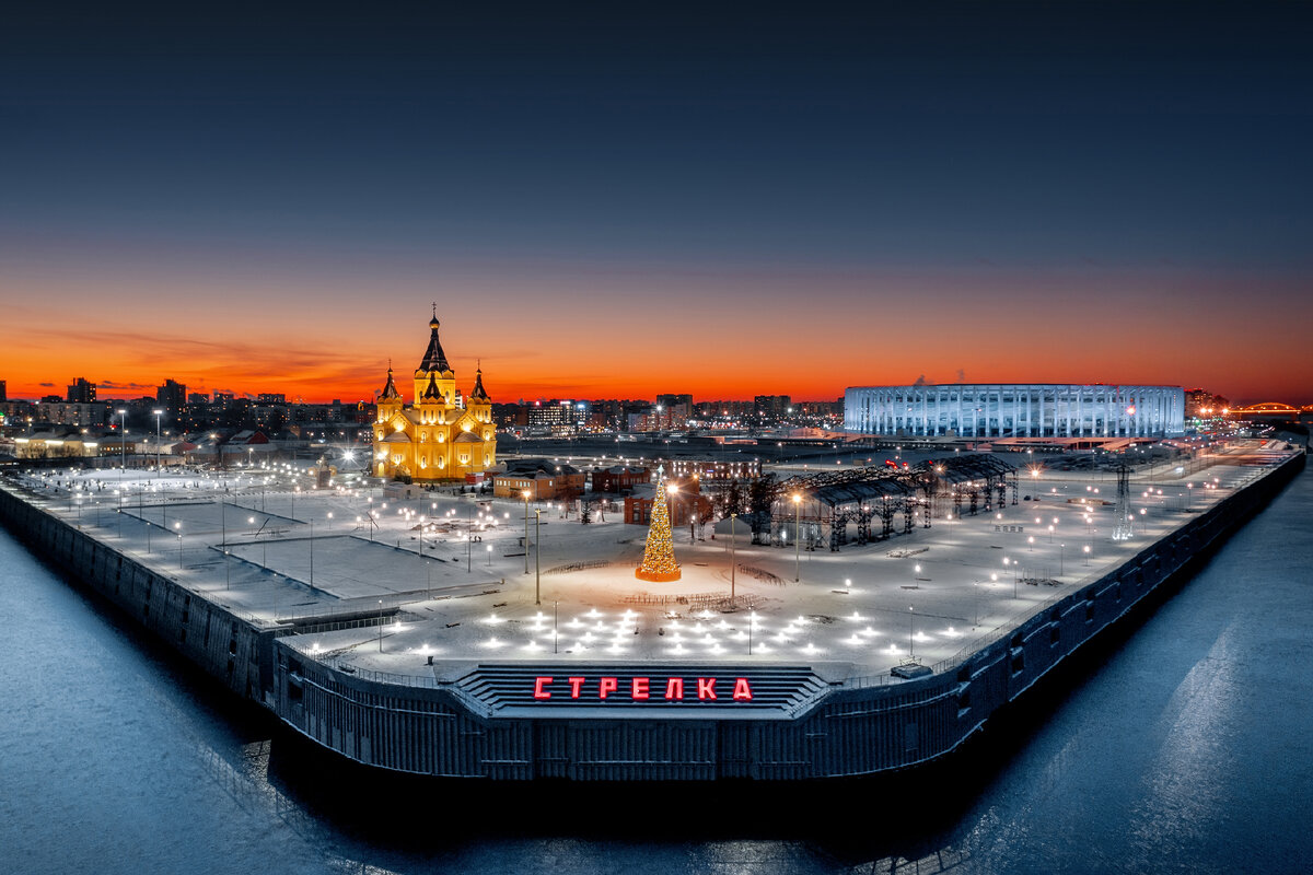 Вид на Стрелку