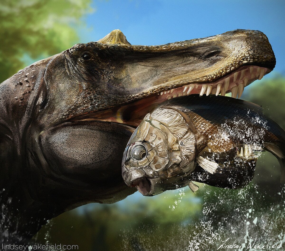 Baryonyx 
By LindseyWArt