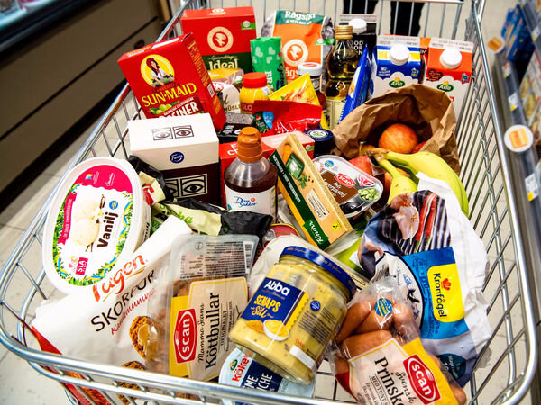    В Швеции подвели итоги роста цен на продукты питания в 2023 году