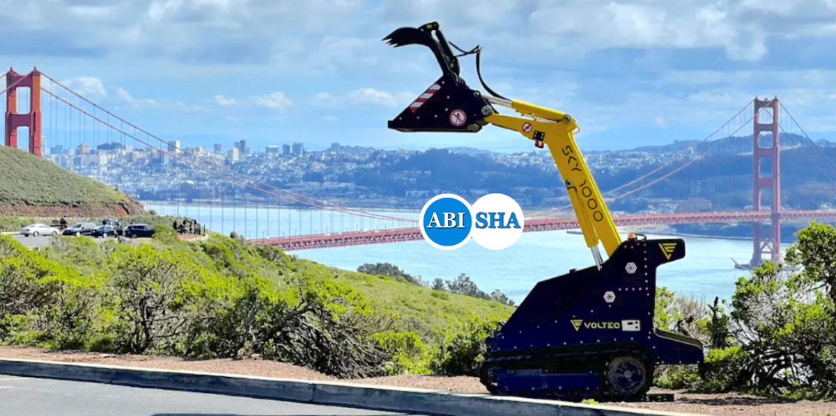 Новый электрический мини-погрузчик Volteq