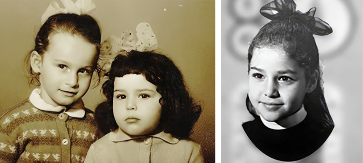 Наталья в детстве