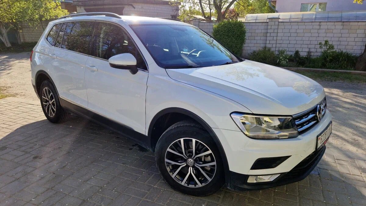 Volkswagen Tiguan II Р±РµР»С‹Р№ 2 0