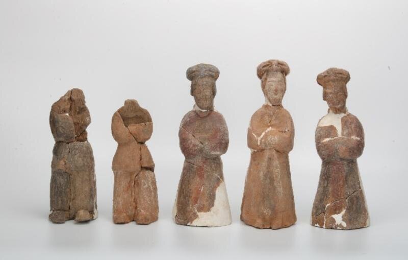 На кладбище обнаружены глиняные фигурки. (ПРЕДОСТАВЛЕНО CHINA DAILY)