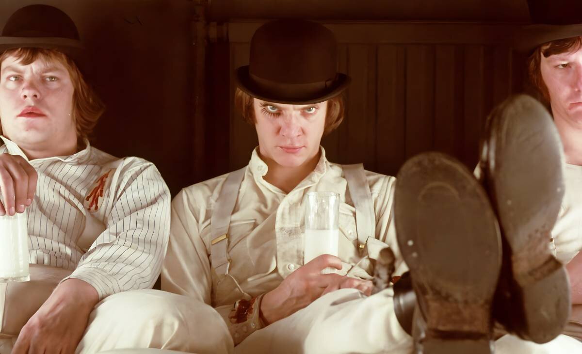 Кадр из фильма «Заводной Апельсин»