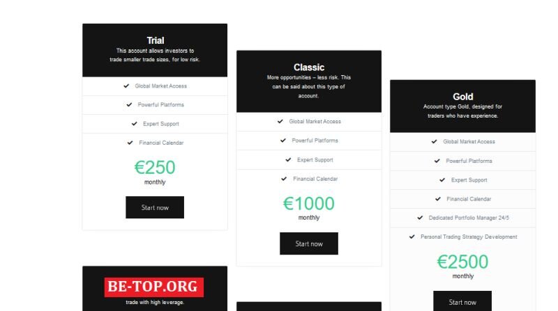 Возможность снять деньги с "Livermore-Trading" не подтверждена.