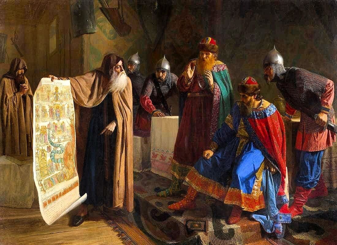 Седов Григорий Семенович (1836-1884)Обращение князя Владимира в христианство