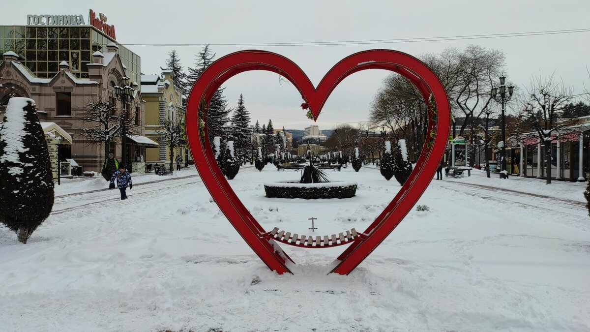 А вы думали, в Кисловодске всегда солнечно, тепло и классно для туристов?)) Фото: Кирилл Полиенко/Polienko: путешествуем вдвоём