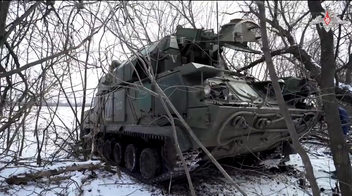ЗРК "Тор-М" группировки "Восток"на боевой позиции в зоне СВО