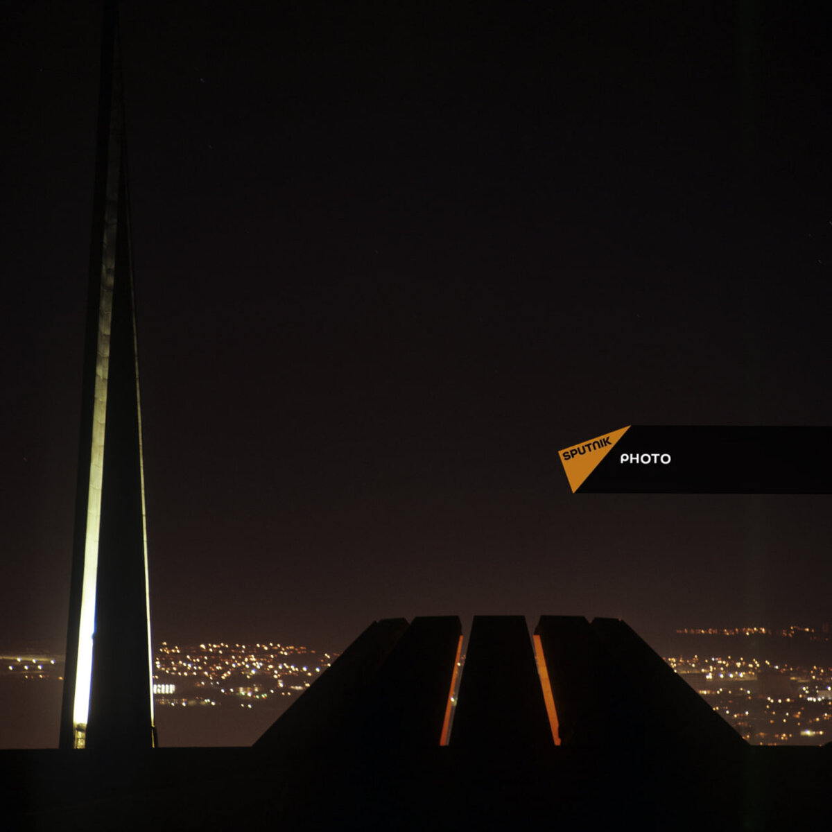 Памятник жертвам геноцида армян 1915 года в Ереване © Sputnik/Дмитрий Донской